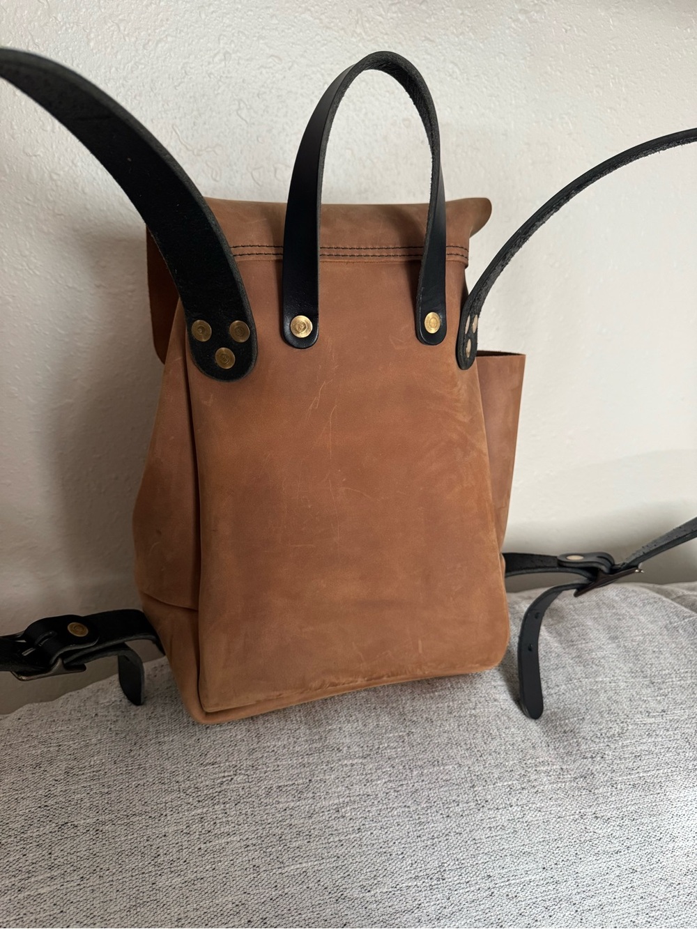 Go Forth Goods Small Drawstring Backpack - Picture 3 of 5